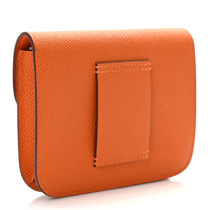 Hermes Epsom Constance Slim Wallet Abricot 4 of 7