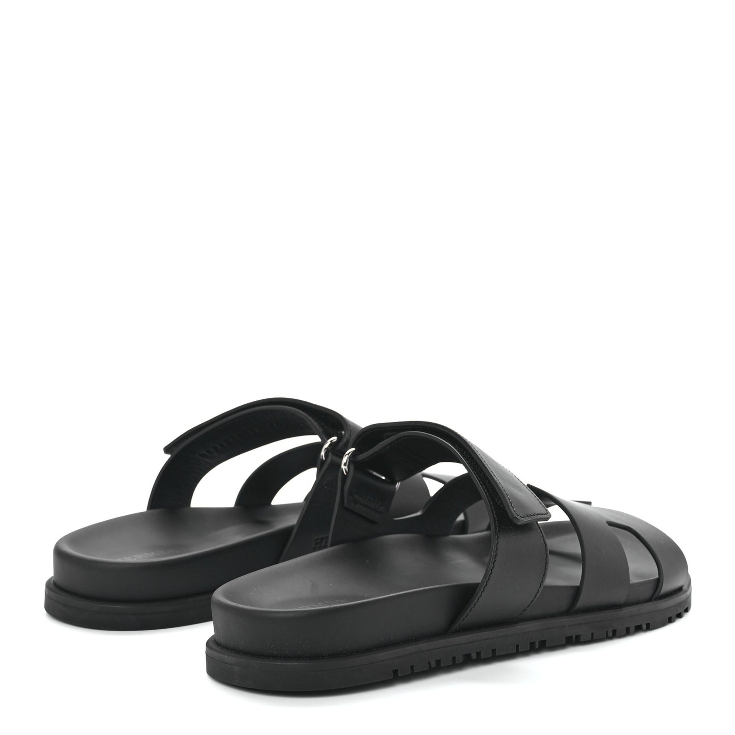 Calfskin Womens Chypre Sandals 40 Black