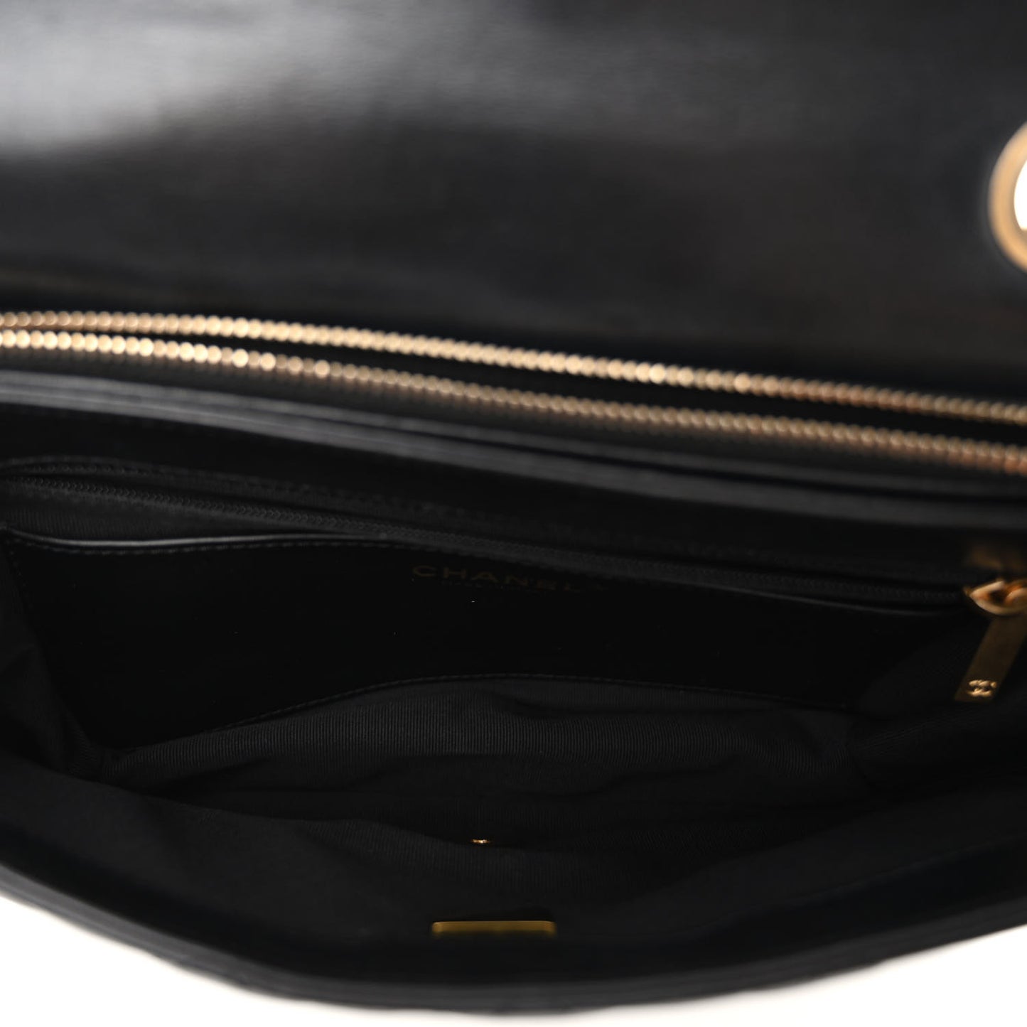 Lambskin Quilted Medium Pillow Crush Flap Bag Black