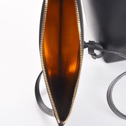 Mansur Gavriel Vegetable Tanned Calfskin Bucket Bag Black Oro 8 of 8