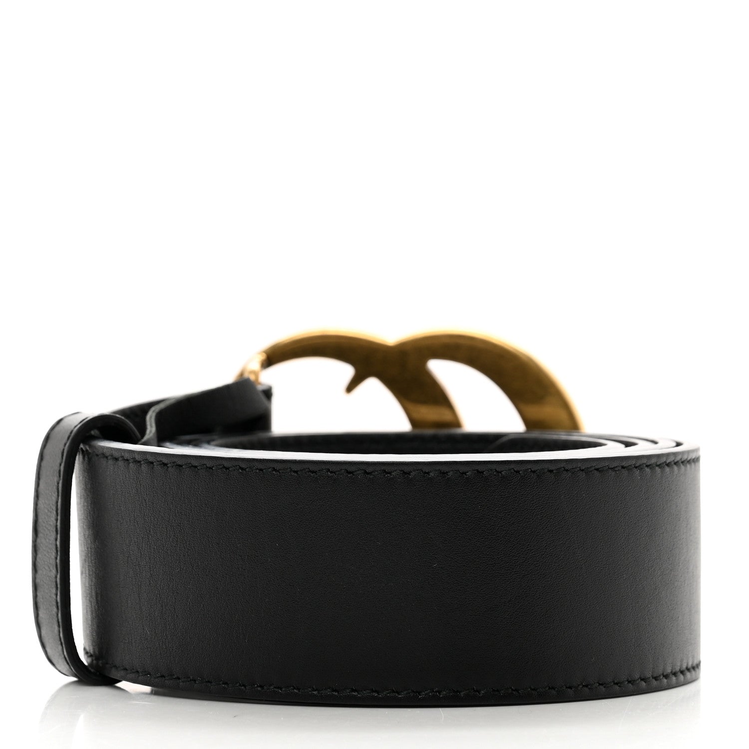 Gucci Calfskin Double G 40mm Belt 90 36 Black 2 of 5
