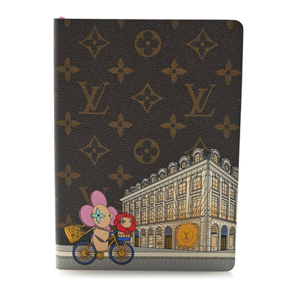 Louis Vuitton Monogram 2022 Christmas Animation Paris Clemence Notebook MM 1 of 7