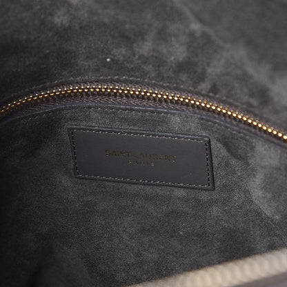 Saint Laurent Calfskin Classic Duffle 6 Earth 6 of 16