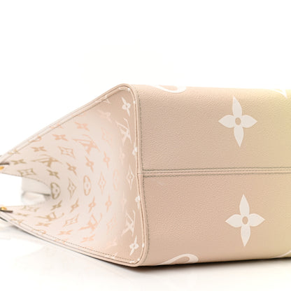 Louis Vuitton Monogram Giant Spring In The City OnTheGo MM Sunset Kaki 8 of 9