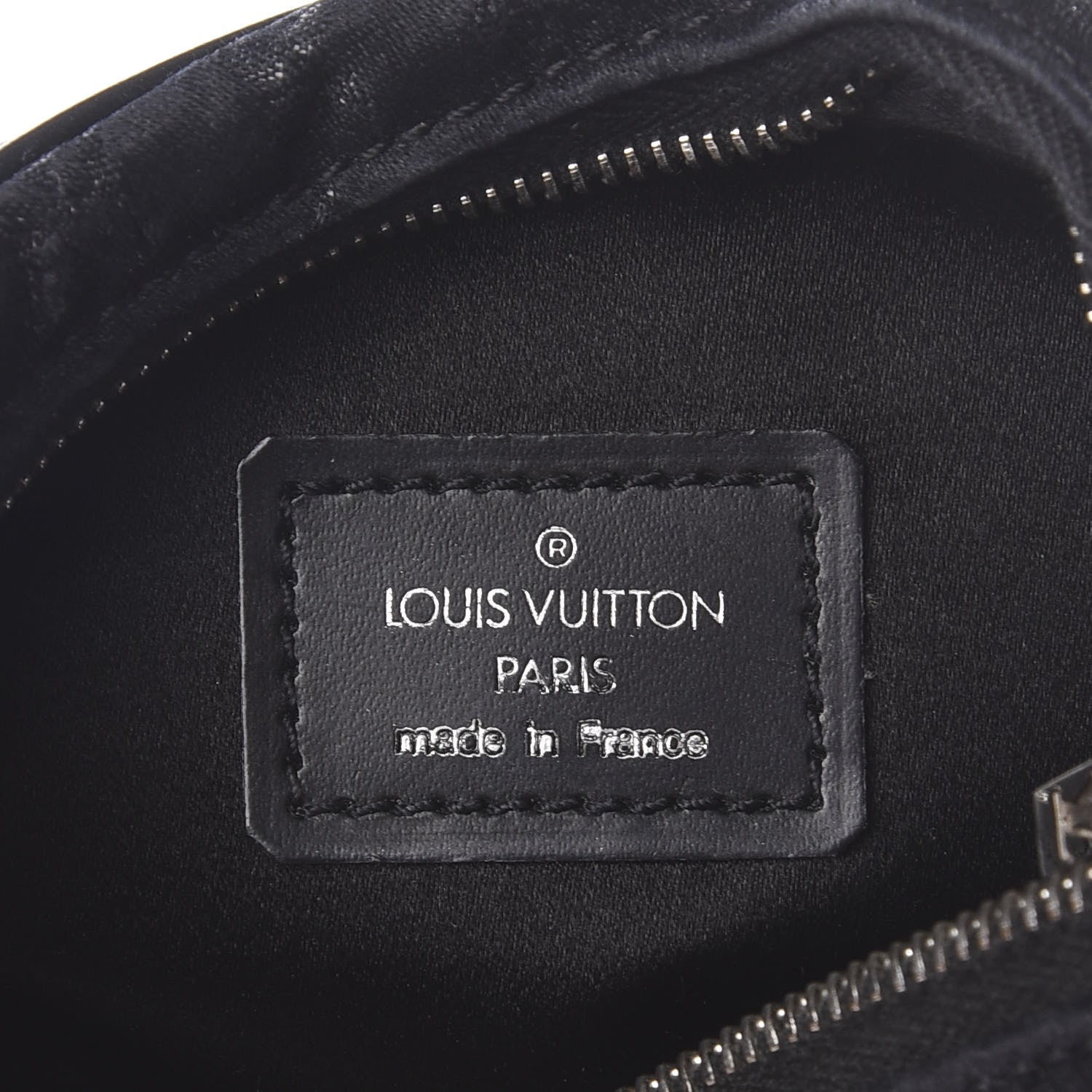 Louis Vuitton Satin Monogram Mini Boulogne Black 5 of 9