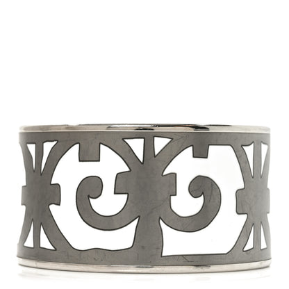 Hermes Enamel Printed Extra Wide Balcons du Guadalquivir Bracelet 65 1 of 5
