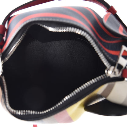 Loewe Calfskin Strip Mini Elephant Crossbody Bag Multicolor 5 of 7