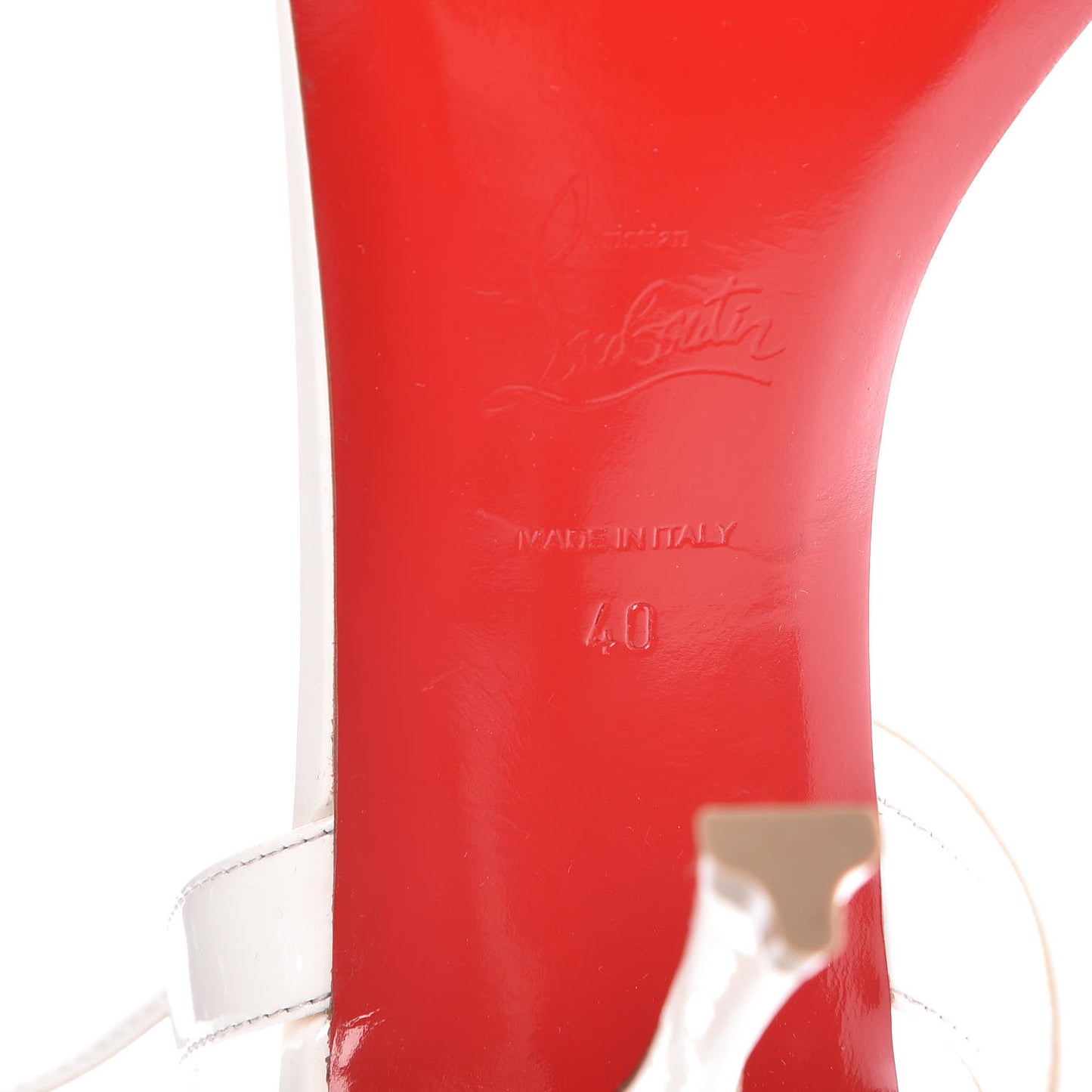 Patent Miss Valois 85 Bow Sandals 40 Latte