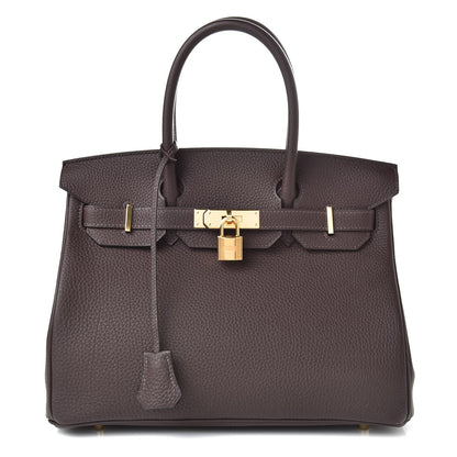 Hermes Togo Birkin 30 Chocolate 1 of 44