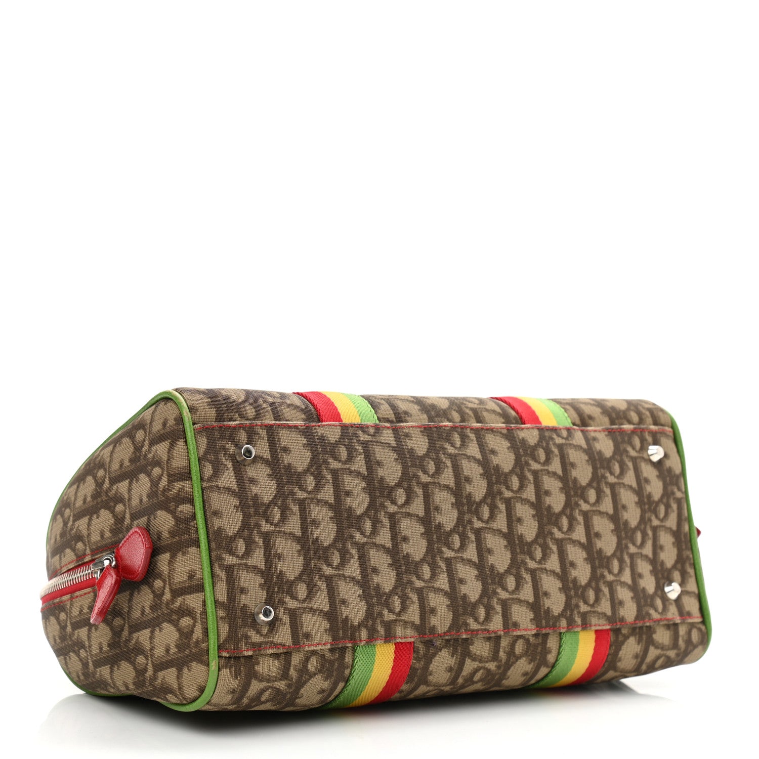 Christian Dior Monogram Rasta Boston Beige 3 of 9