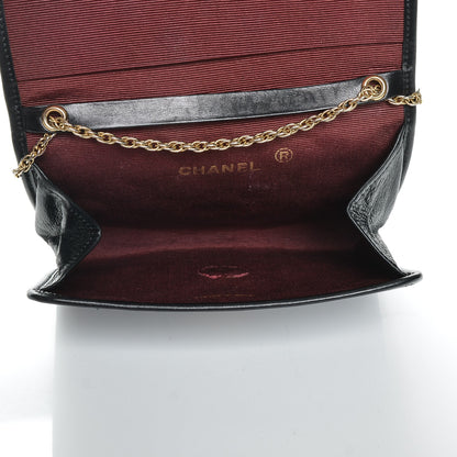 Chanel Lambskin Quilted Mini Evening Flap Black 5 of 14