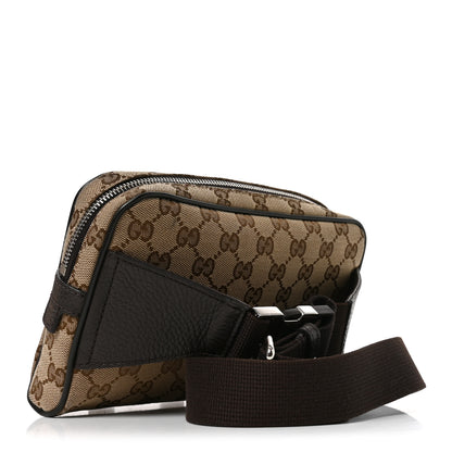Gucci Monogram Belt Bag Dark Brown 3 of 10
