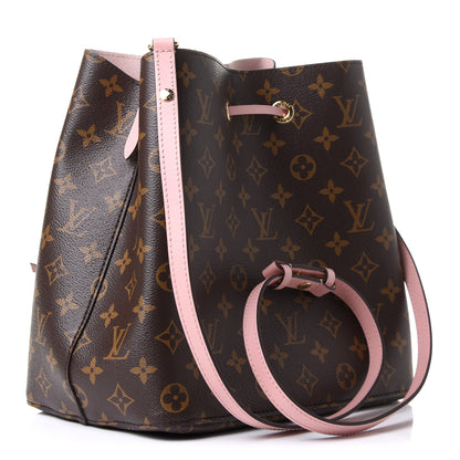 Louis Vuitton Monogram Neonoe MM Rose Poudre 3 of 10