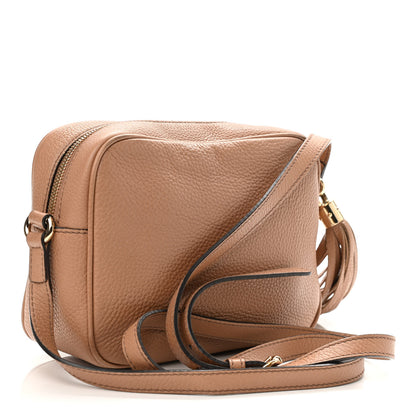 Gucci Pebbled Calfskin Small Soho Disco Bag Camelia 3 of 15