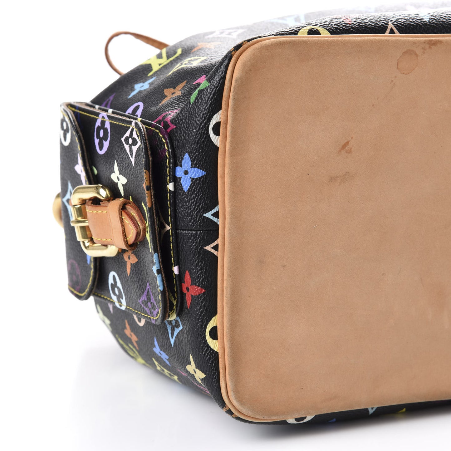 Monogram Multicolor Petit Noe Black