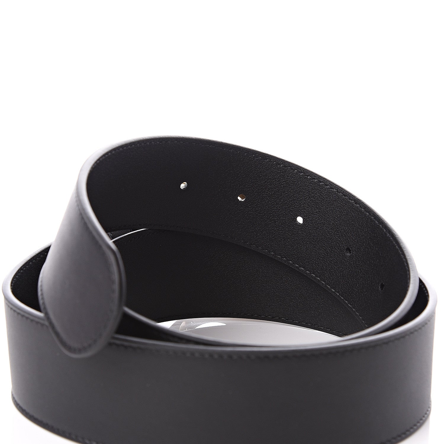 Gucci Calfskin Double G 40mm Belt 85 34 Black 5 of 6