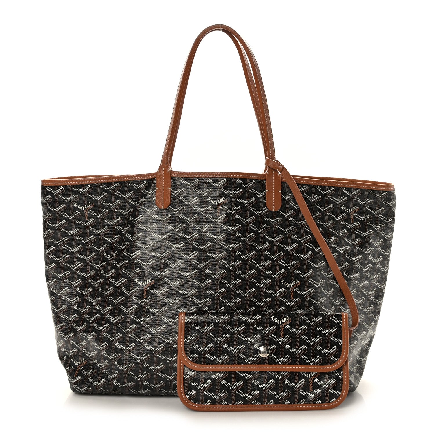 Goyard Goyardine Saint Louis PM Black Gold 3 of 14