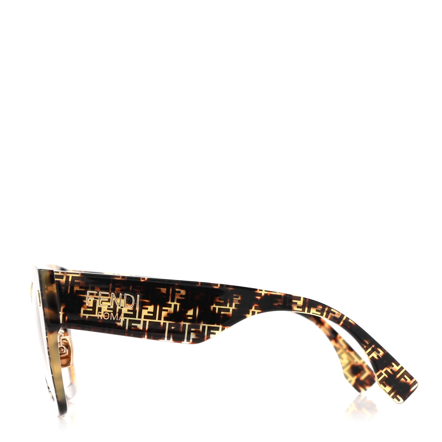 Fendi Acetate FF 53mm Sunglasses 0434/S Tortoise 3 of 6