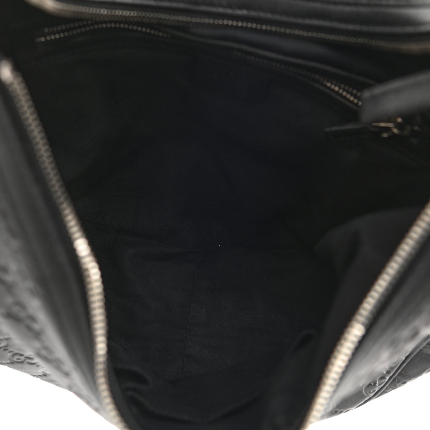 Guccissima Medium GG Twins Hobo Black