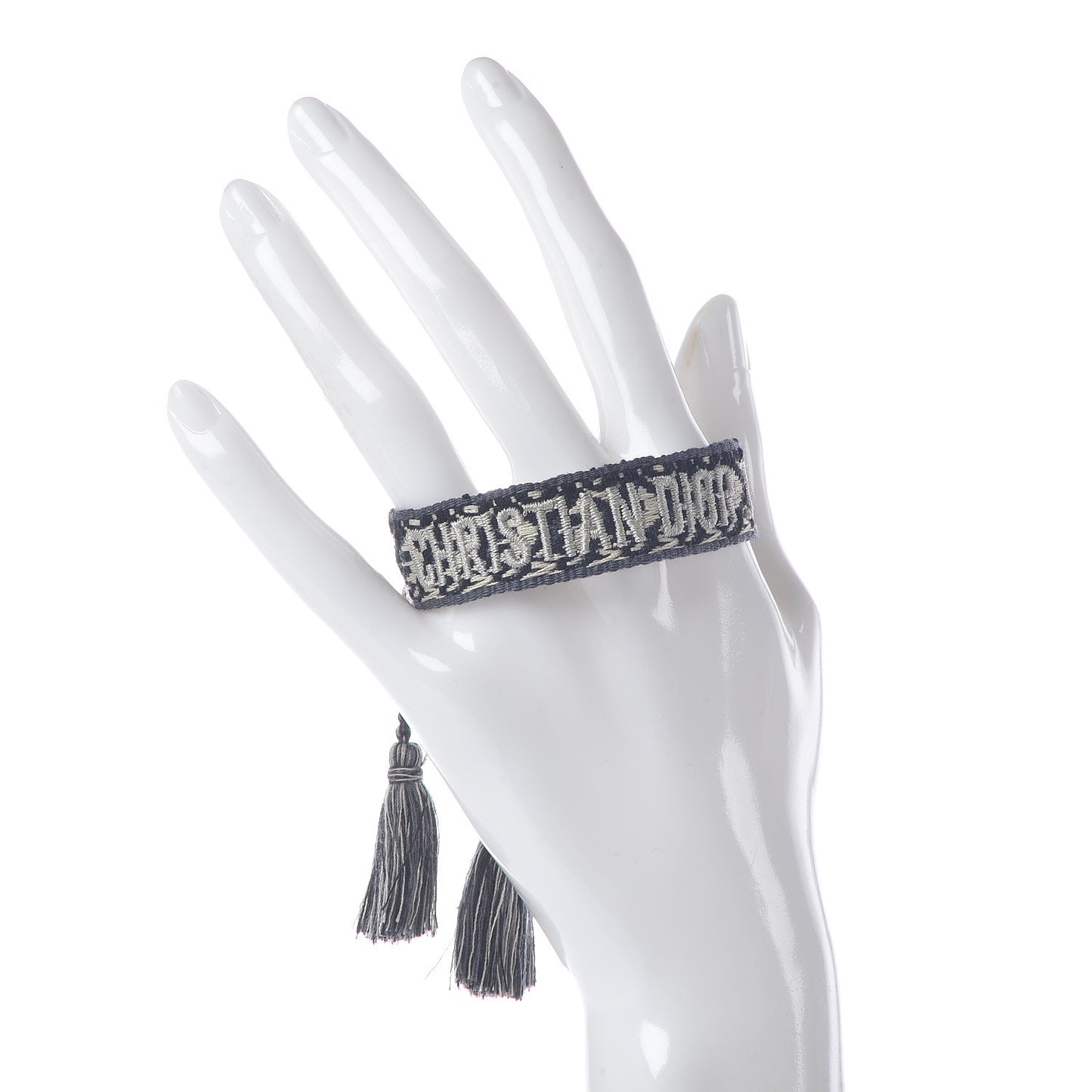 Woven Cotton J'Adior Friendship Bracelet Blue