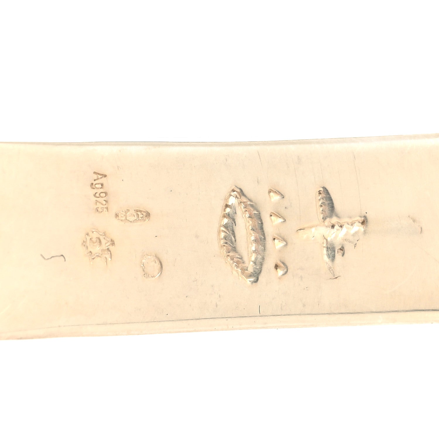 Hermes Sterling Silver Touareg 32mm H Belt Buckle 5 of 5