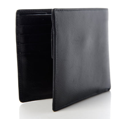 Prada Saffiano Bi-Fold Wallet Black 3 of 6