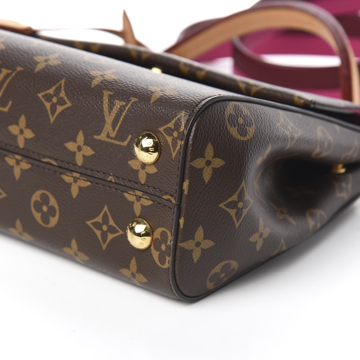 Louis Vuitton Monogram Cluny BB Bordeaux Fuchsia 9 of 10