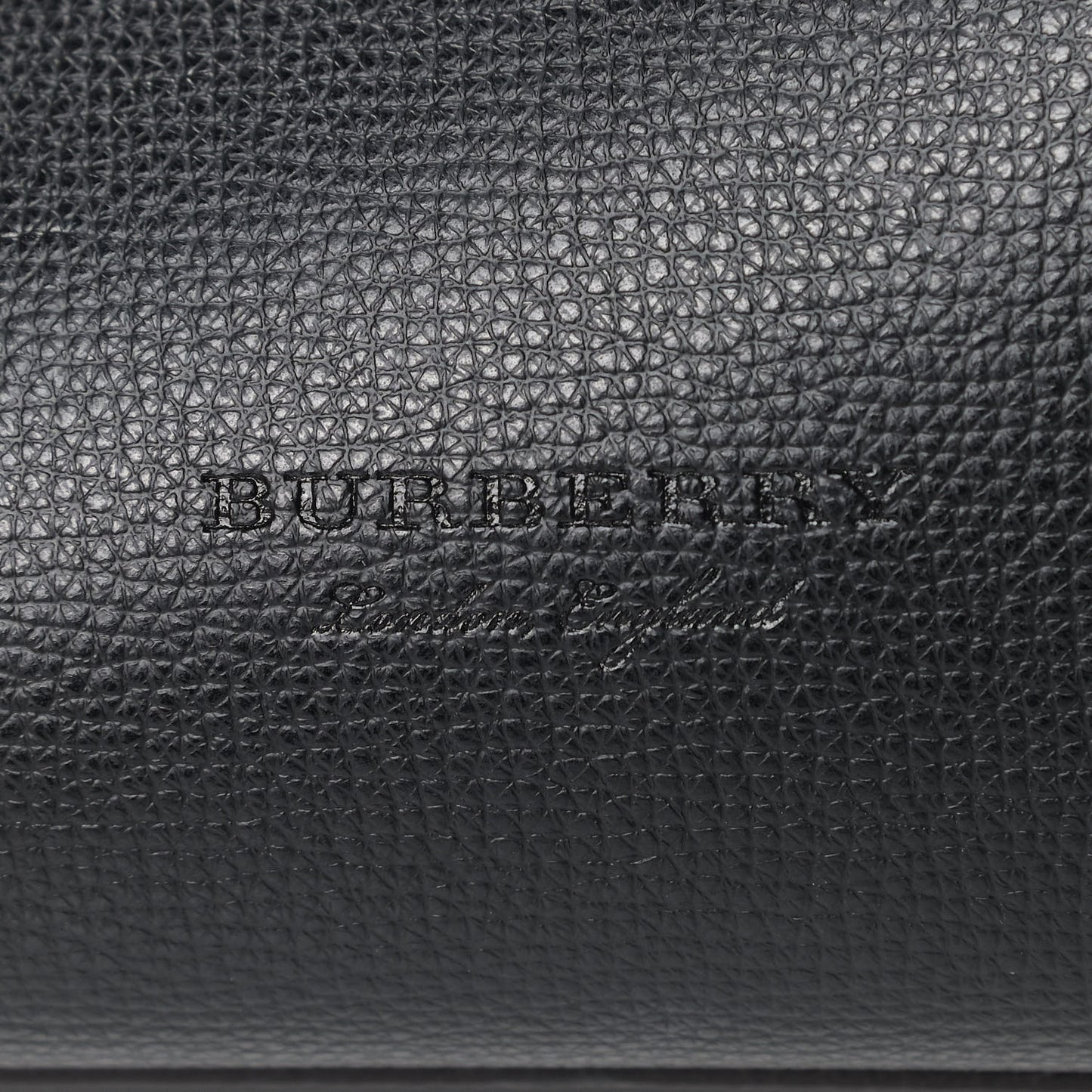 Grainy Calfskin Haymarket Check Small Reversible Tote Black