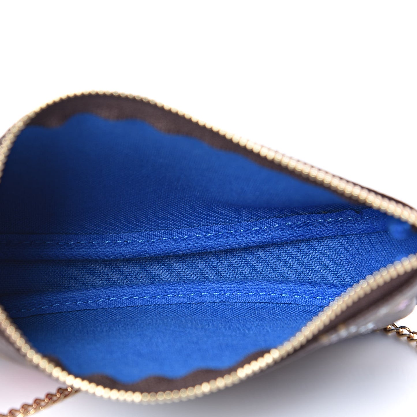 Monogram 2019 Christmas Animation Mini Venice Pochette Accessories Blue