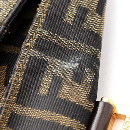 Fendi Zucca Top Handle Tote Tobacco 13 of 16