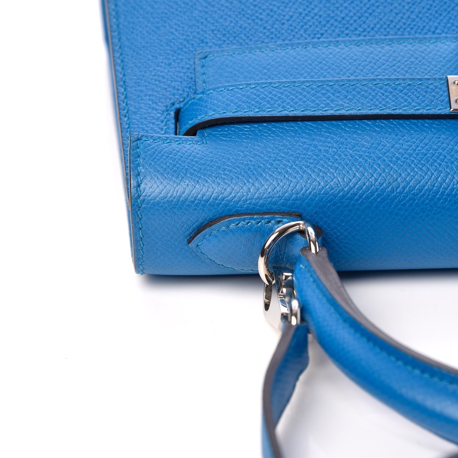 Hermes Epsom Kelly Sellier 25 Bleu Zanzibar 34 of 37