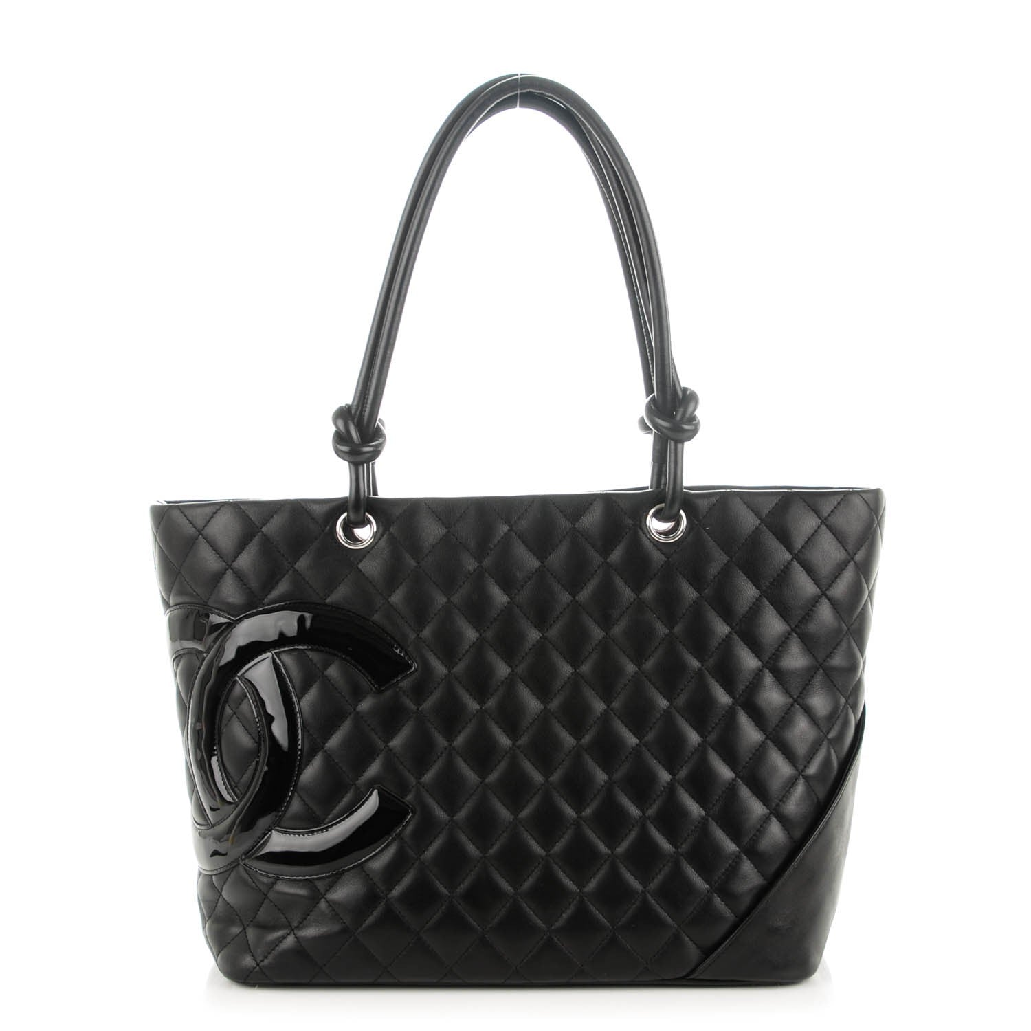 Chanel Calfskin Quilted Large Cambon Tote Black 1 of 7