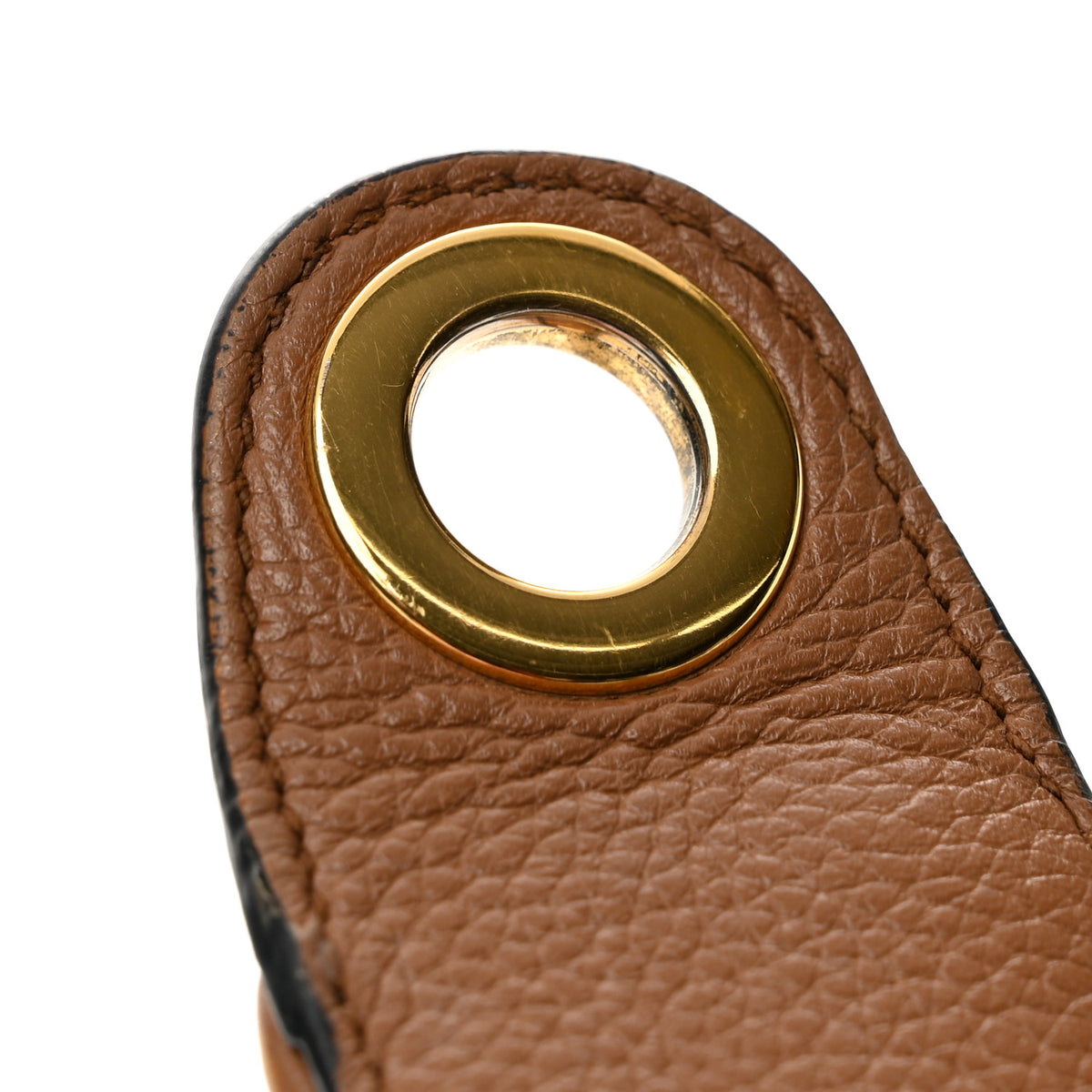 Prada Vitello Phenix Small Zippered Messenger Hobo Caramel 12 of 12