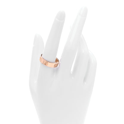 Cartier 18K Pink Gold 5.5mm LOVE Ring 61 9.5 2 of 4