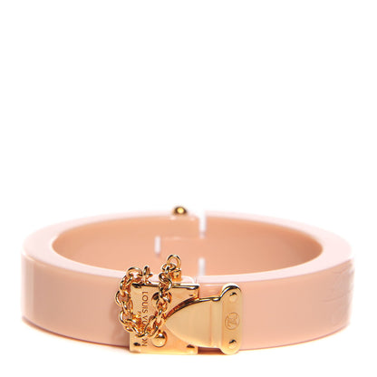 Louis Vuitton Lock Me Bracelet Rose Velours 1 of 6