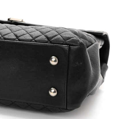 Saint Laurent Sheepskin Tri-quilt Monogram Large College Satchel Black 12 of 13