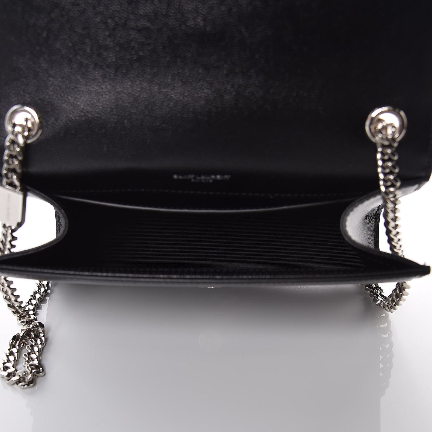 Grain De Poudre Small Monogram Kate Satchel Black