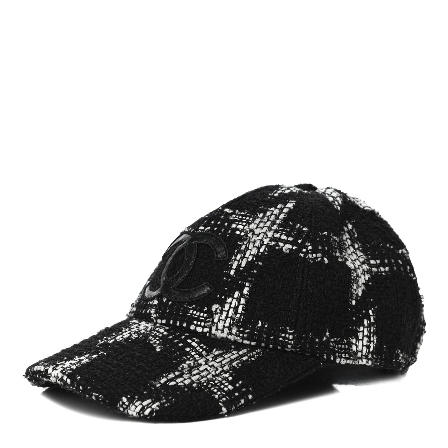 Tweed CC Cap Hat S Black White