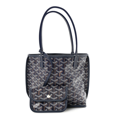 Goyard Goyardine Reversible Mini Anjou Blue Marine 4 of 17