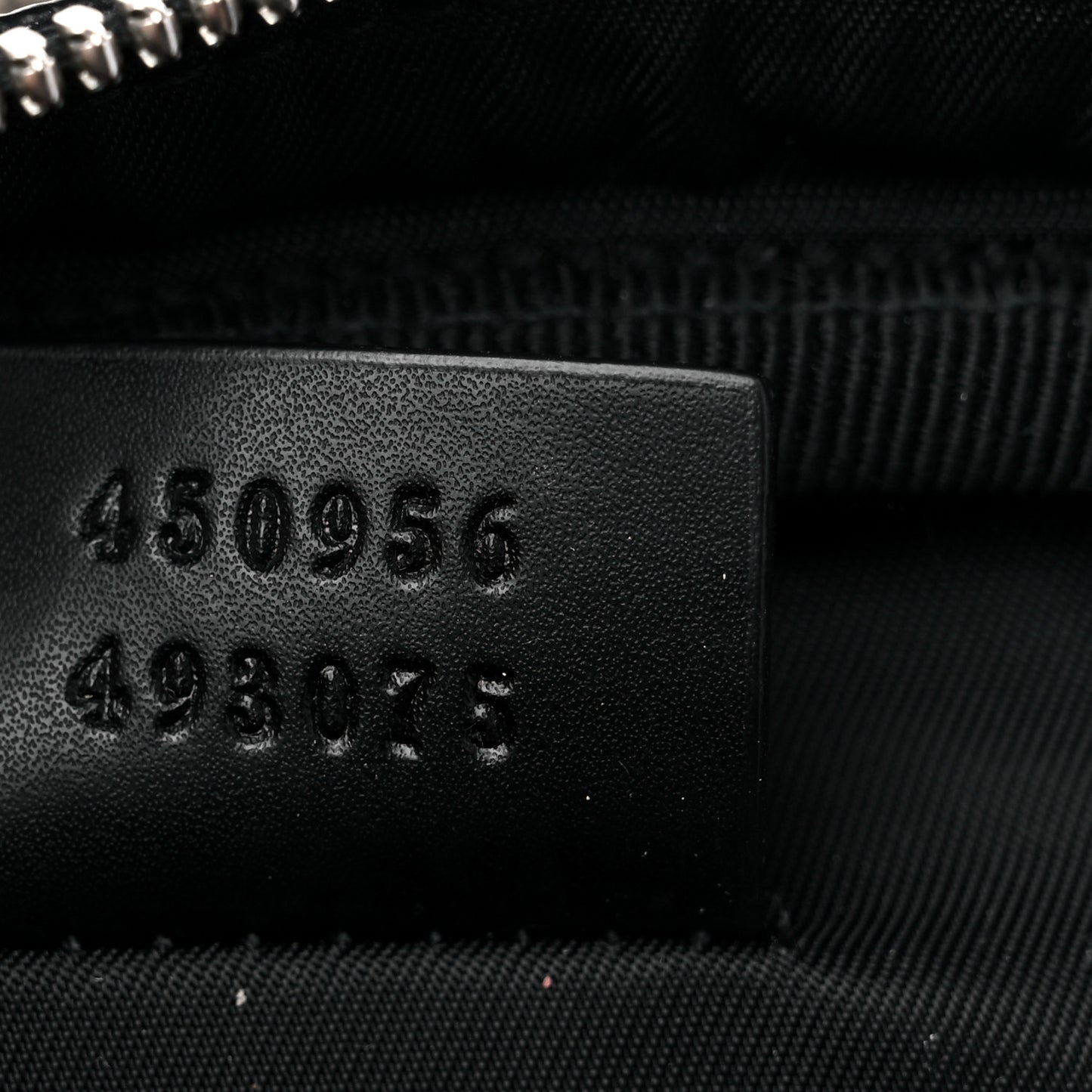 GG Supreme Monogram Web Belt Bag Black