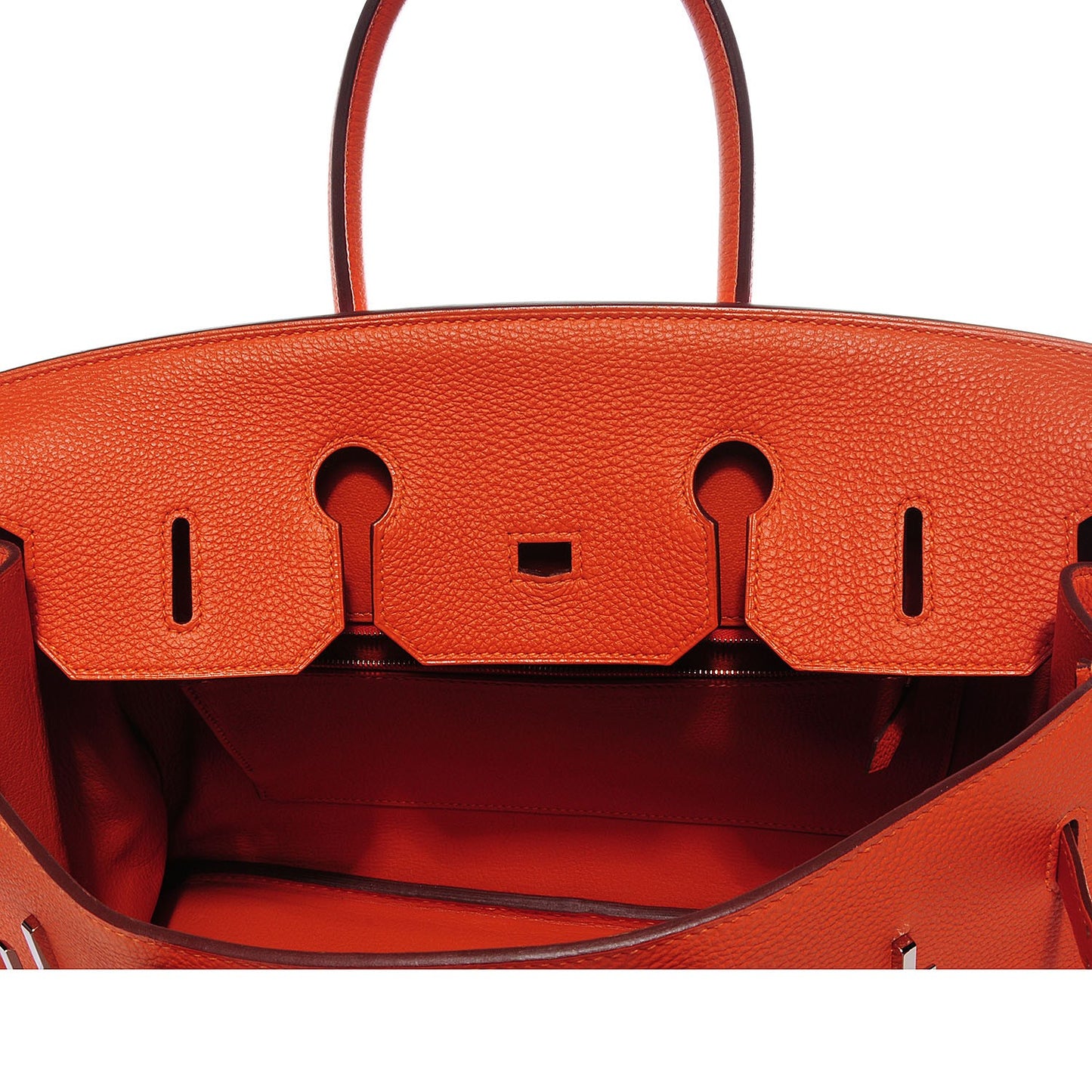 Togo Birkin 35 Orange