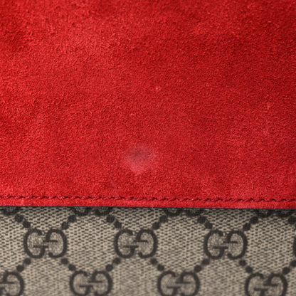Gucci GG Supreme Monogram Small Dionysus Shoulder Bag Red 16 of 16