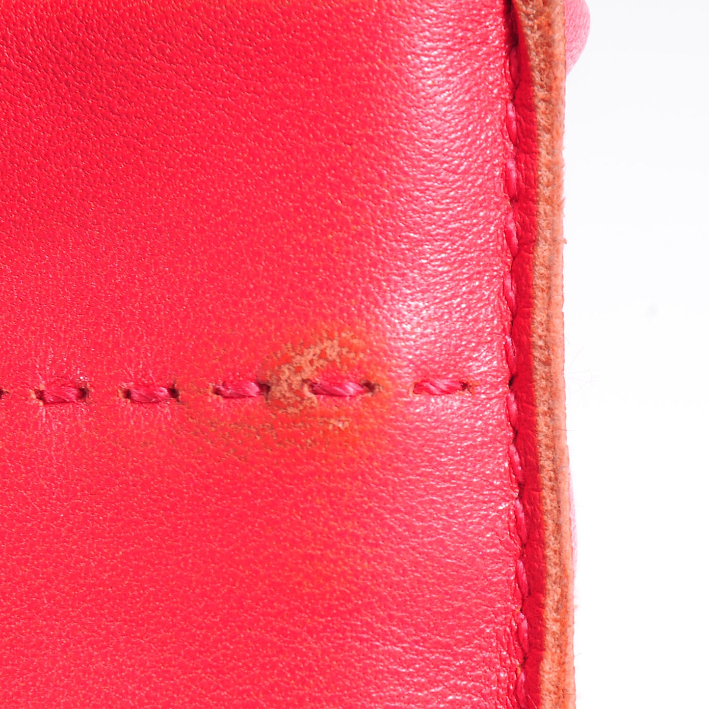 Milo Lambskin Clou De Selle Pouch Rose Tyrien