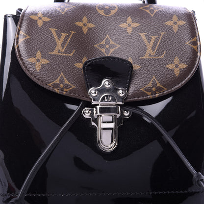 Louis Vuitton Patent Monogram Hot Springs Backpack Black 9 of 9