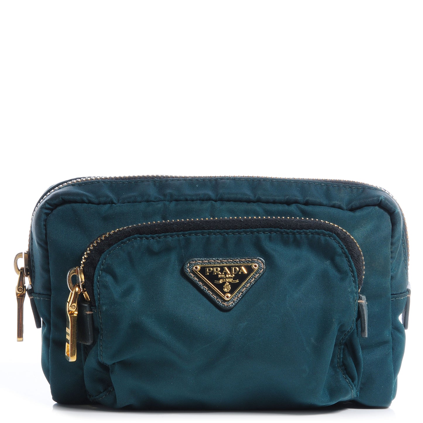 Vela Cosmetic Pouch Petrolio