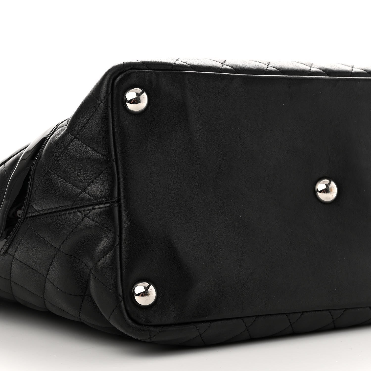 Chanel Calfskin Quilted Large Cambon Tote Black 10 of 13