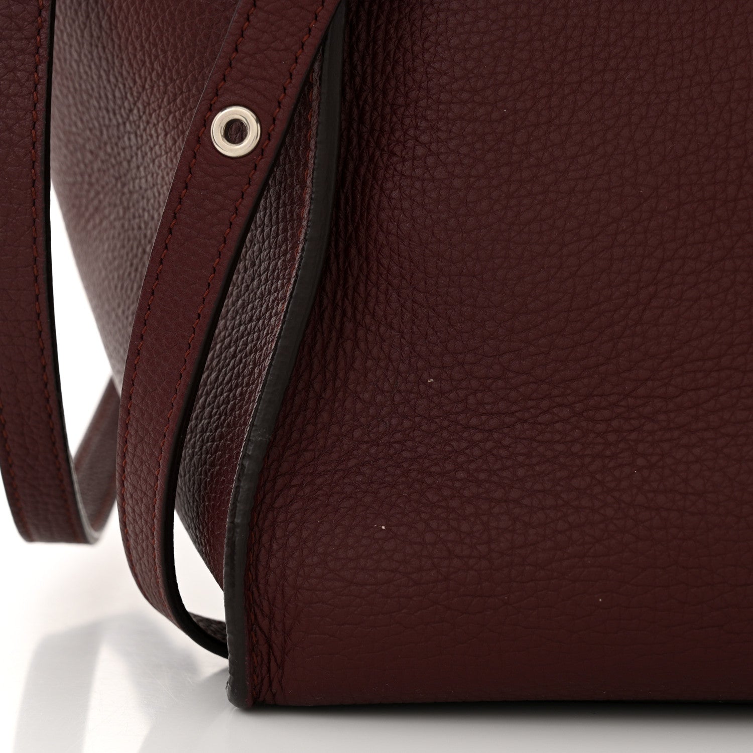Celine Supple Grained Calfskin Small Big Bag Wine 11 of 13