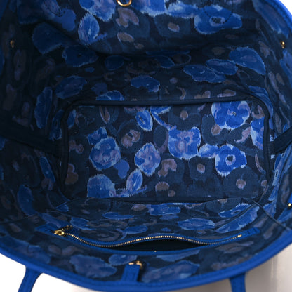 Louis Vuitton Monogram Articles de Voyage Ikat Neverfull MM Grand Blue 5 of 15