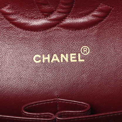 Chanel Lambskin Quilted Medium Double Flap Black 6 of 9