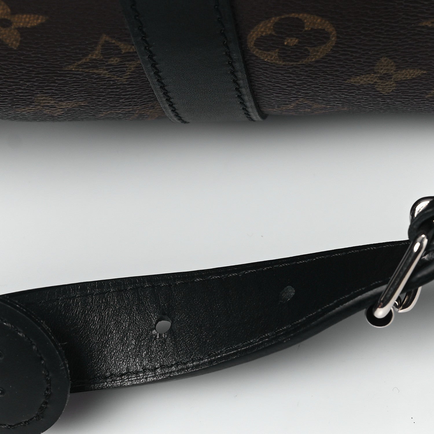 Louis Vuitton Monogram Macassar Keepall Bandouliere 45 11 of 12